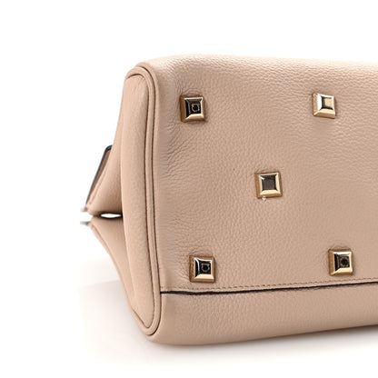 Salvatore Ferragamo Calfskin Medium Studio Bag Daino 8 of 9