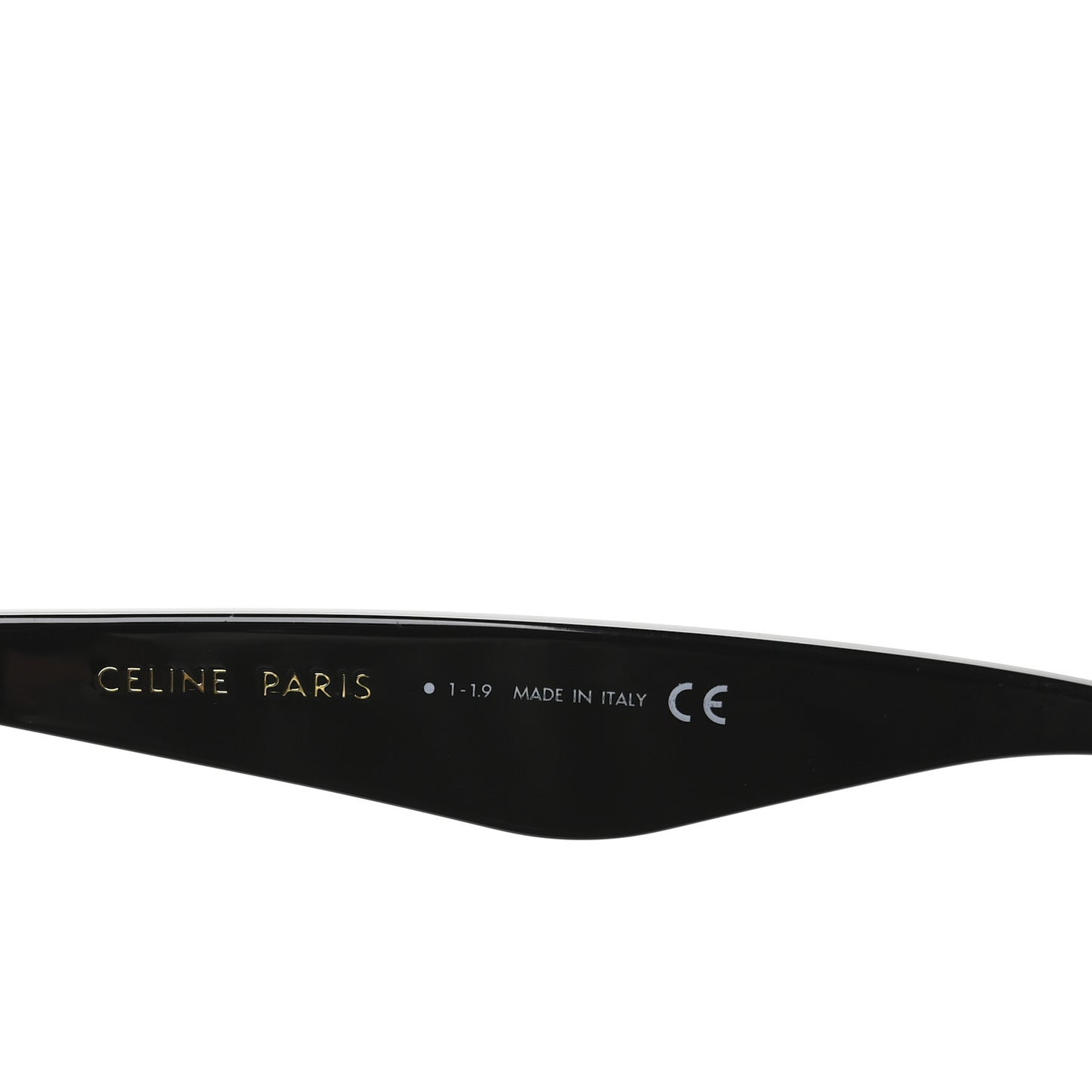 Acetate Crystal Cat Eye Sunglasses CL4019IS Black