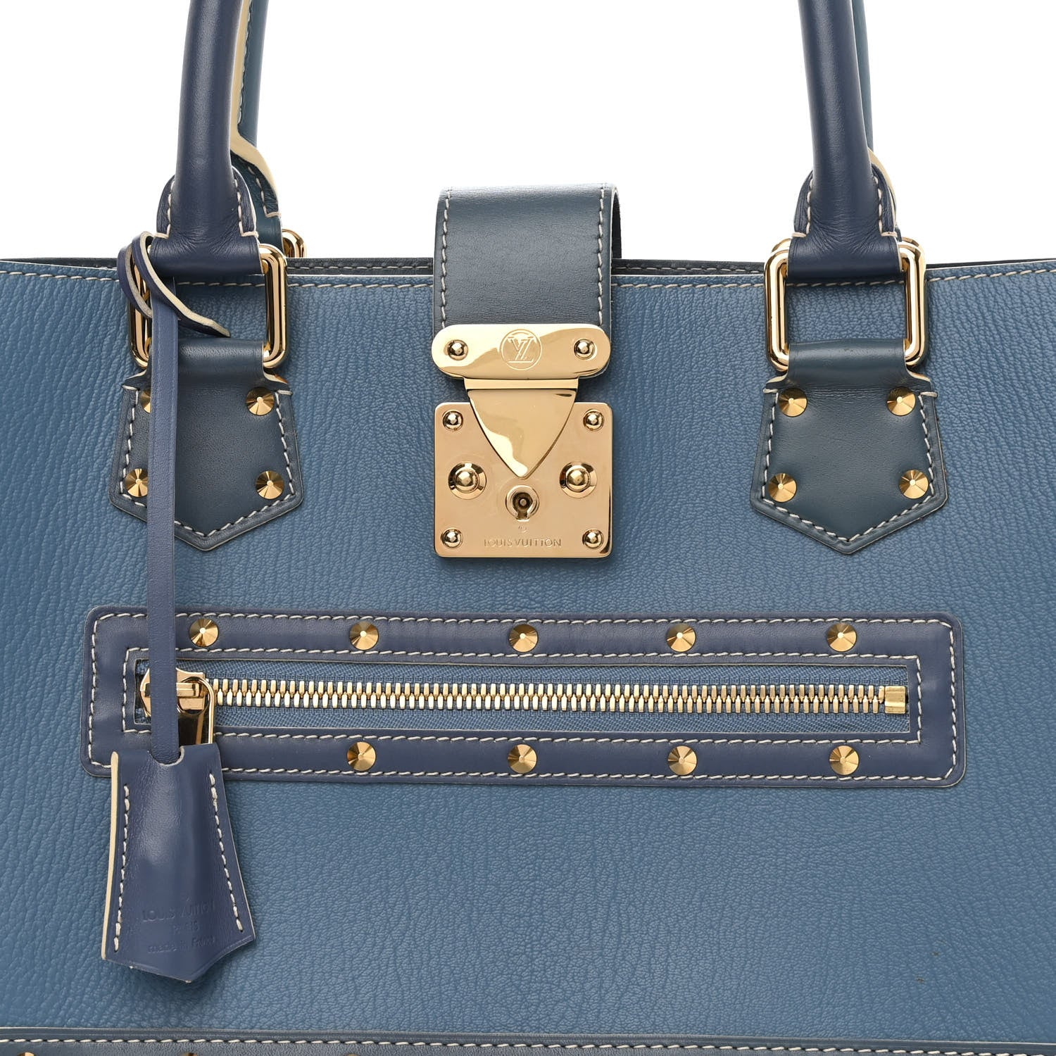 Louis Vuitton Suhali Le Fabuleux Blue 6 of 9