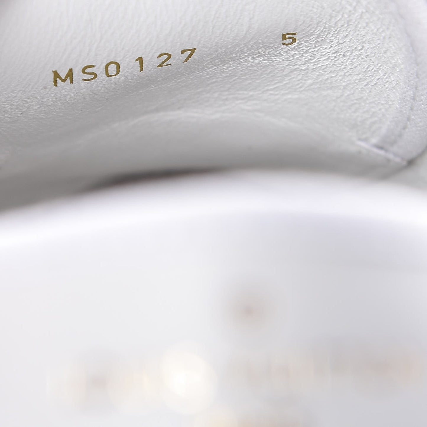 Monogram Trocadero Sneakers 5 White