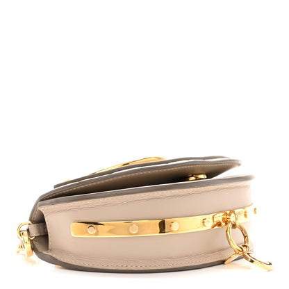 Chloe Calfskin Lambskin Quilted Studded Nile Bracelet Minaudiere Bag 4 of 13