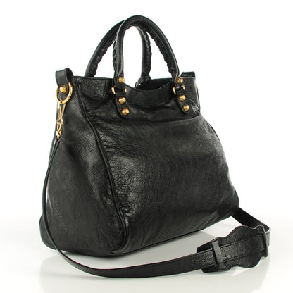 Balenciaga Agneau Giant 12 Gold Hardware Velo Black 3 of 9