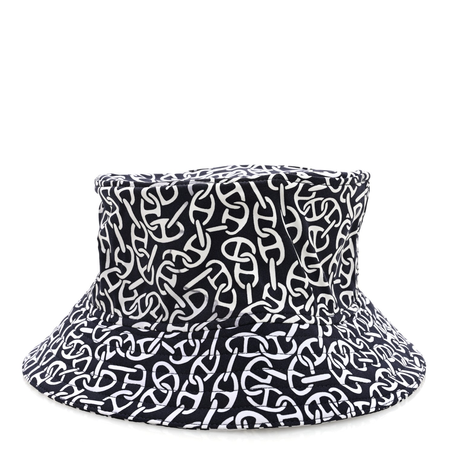 Hermes Jersey Naoussa Harper Bucket Hat 58 Bleu Noir 5 of 9