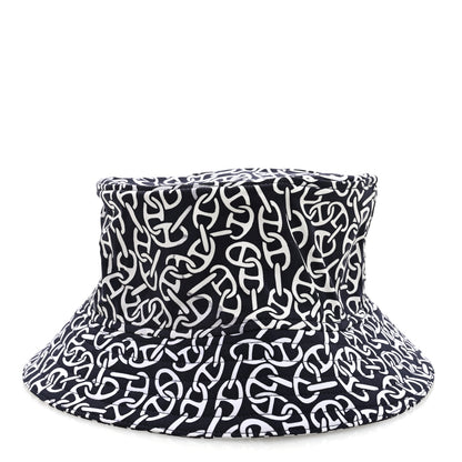 Hermes Jersey Naoussa Harper Bucket Hat 58 Bleu Noir 5 of 9