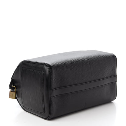Louis Vuitton Epi Speedy 25 Black 4 of 10