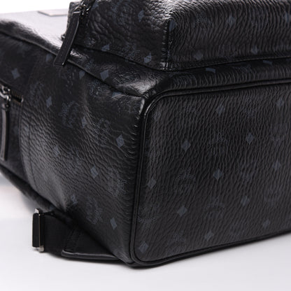 MCM Visetos Large Stark Backpack Black 8 of 9
