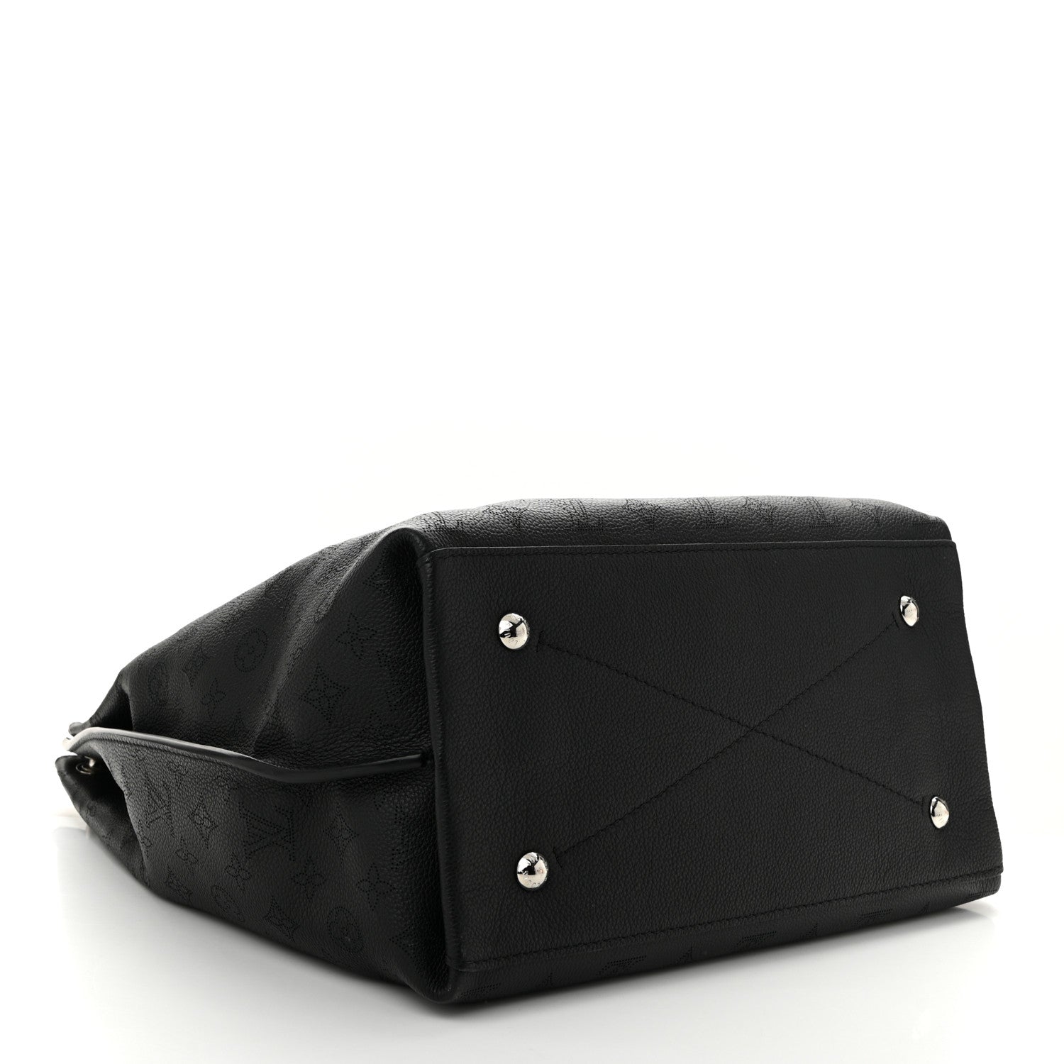 Louis Vuitton Mahina Carmel Hobo Black 4 of 9