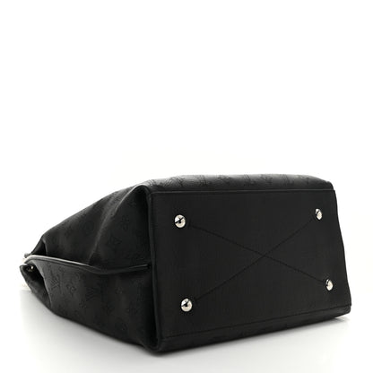 Louis Vuitton Mahina Carmel Hobo Black 4 of 9
