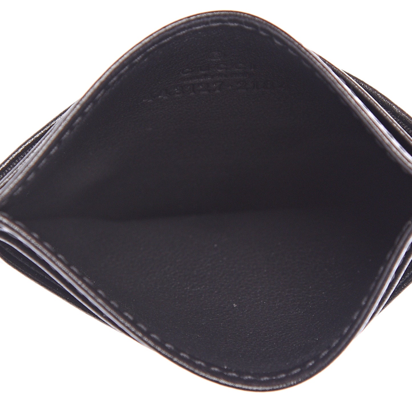 Calfskin Matelasse GG Marmont Card Holder Black
