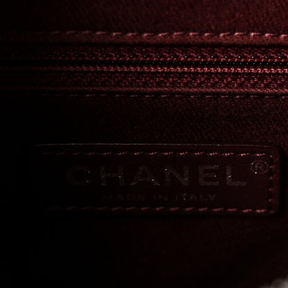Chanel Glazed Calfskin Quilted Medium Day Trip Flap Grey 6 of 11