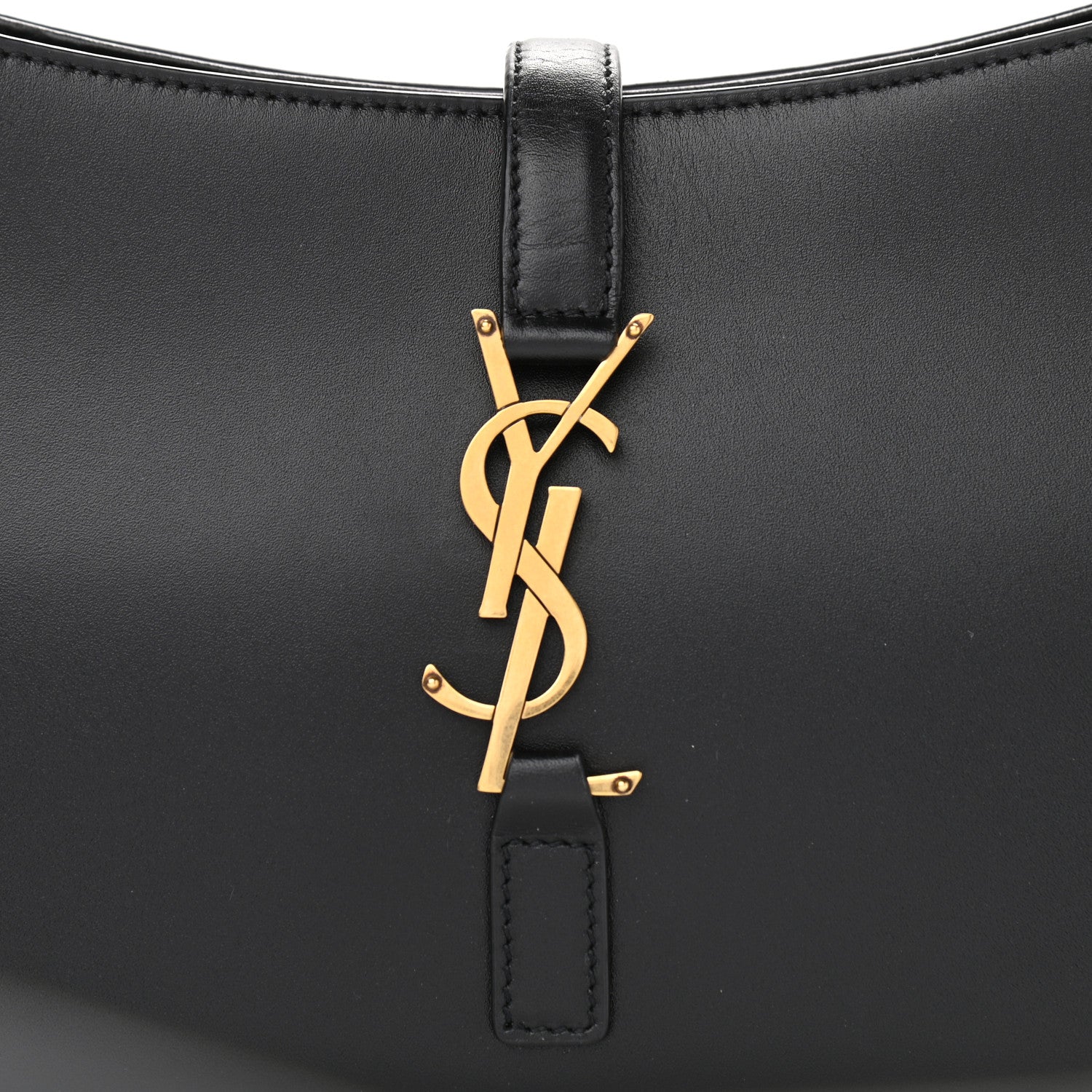 Saint Laurent Smooth Calfskin Le 5 A 7 Hobo Black 9 of 11