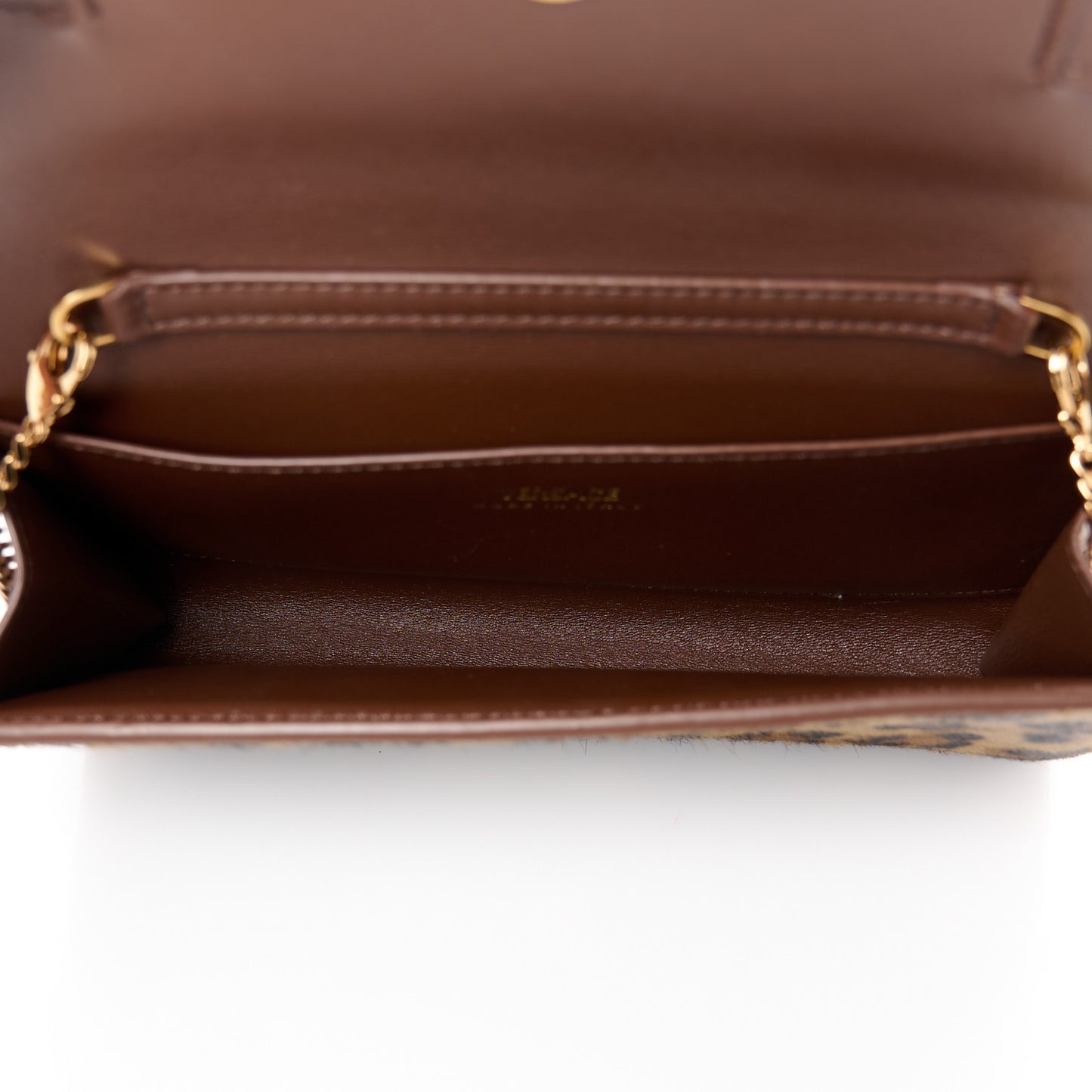 Calf Hair Medusa 95 Wallet On Chain Animalier