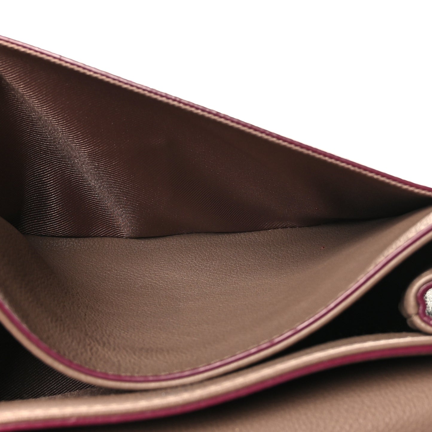 Soft Calfskin Lockme II Top Handle Taupe Glace