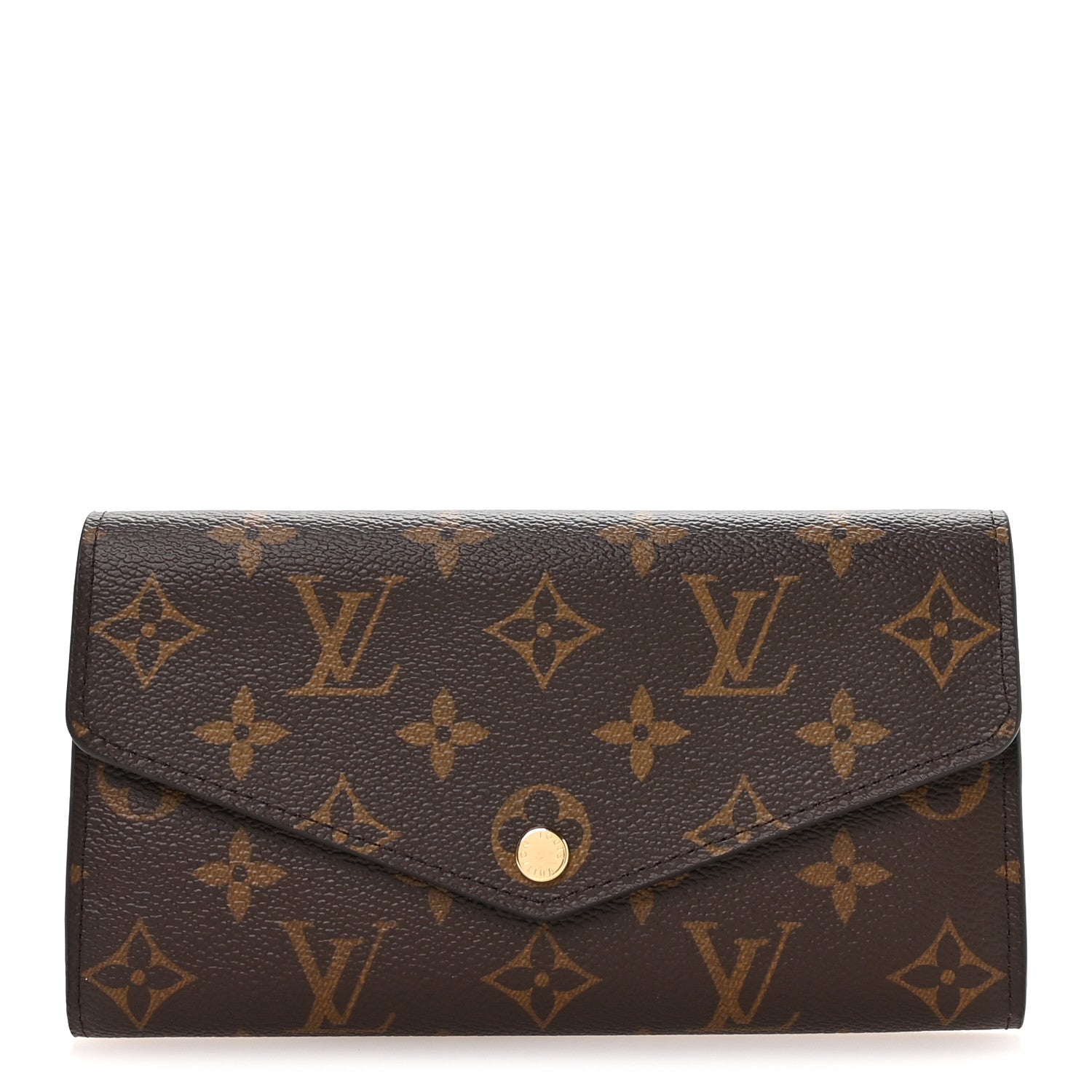 Louis Vuitton Monogram Sarah Wallet NM 1 of 12