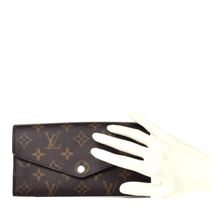 Louis Vuitton Monogram Sarah Wallet NM 2 of 9