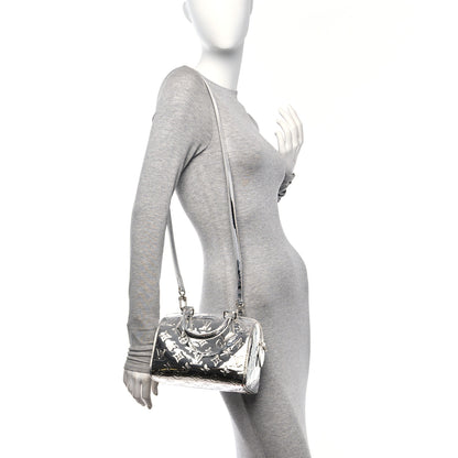 Louis Vuitton Monogram Miroir Speedy Bandouliere 20 Silver 2 of 9