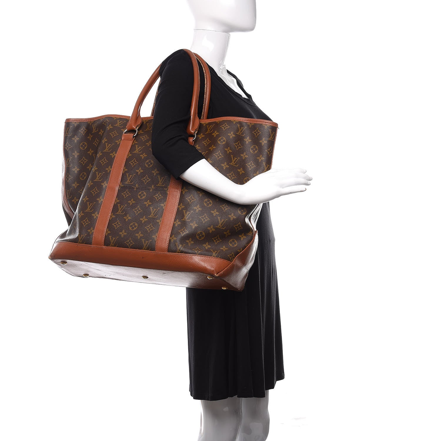 Louis Vuitton Monogram Sac Weekend GM 2 of 14