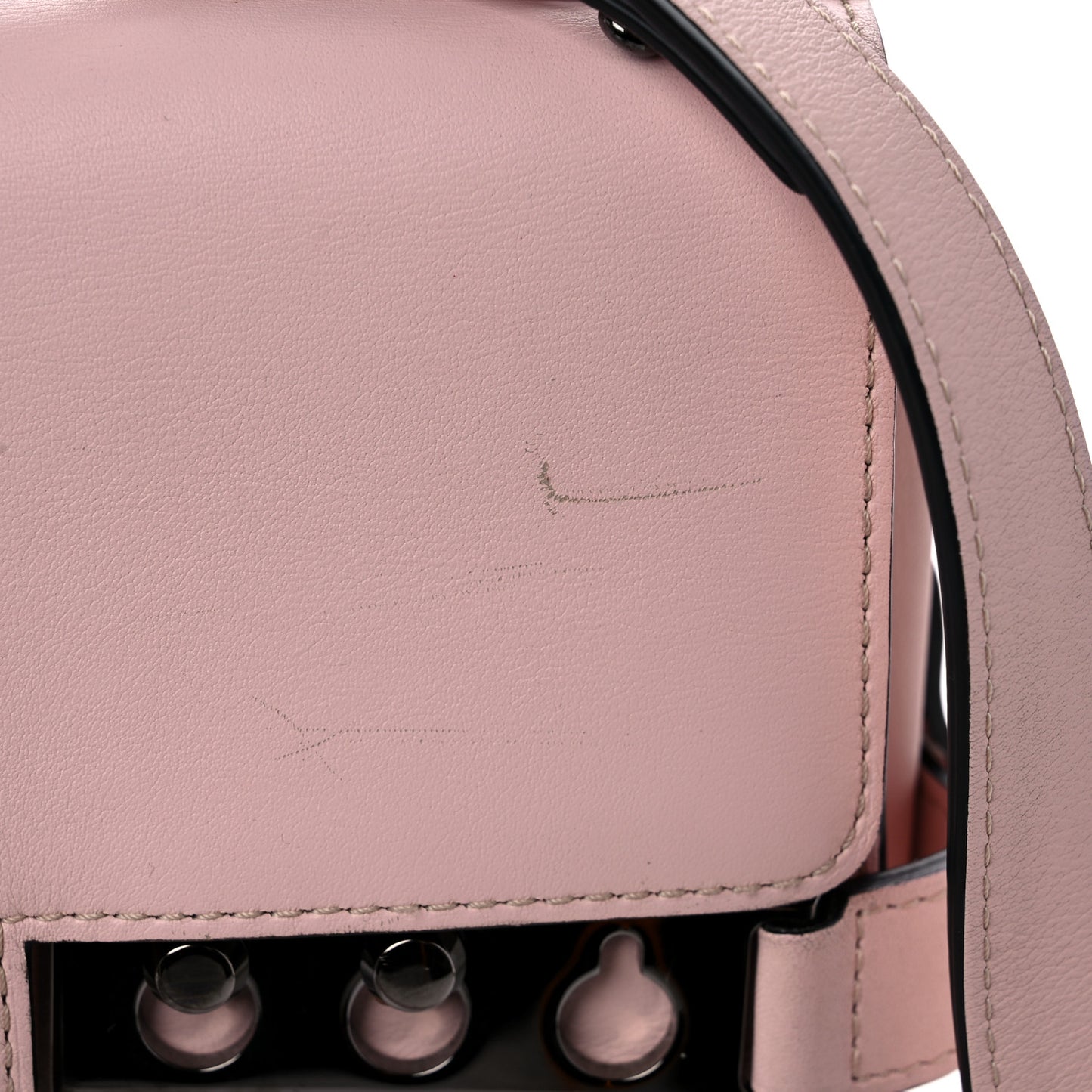 Calfskin GM Tempete Satchel Nude