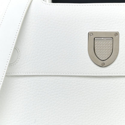 Christian Dior Bullcalf Medium Diorever Flap White 7 of 13