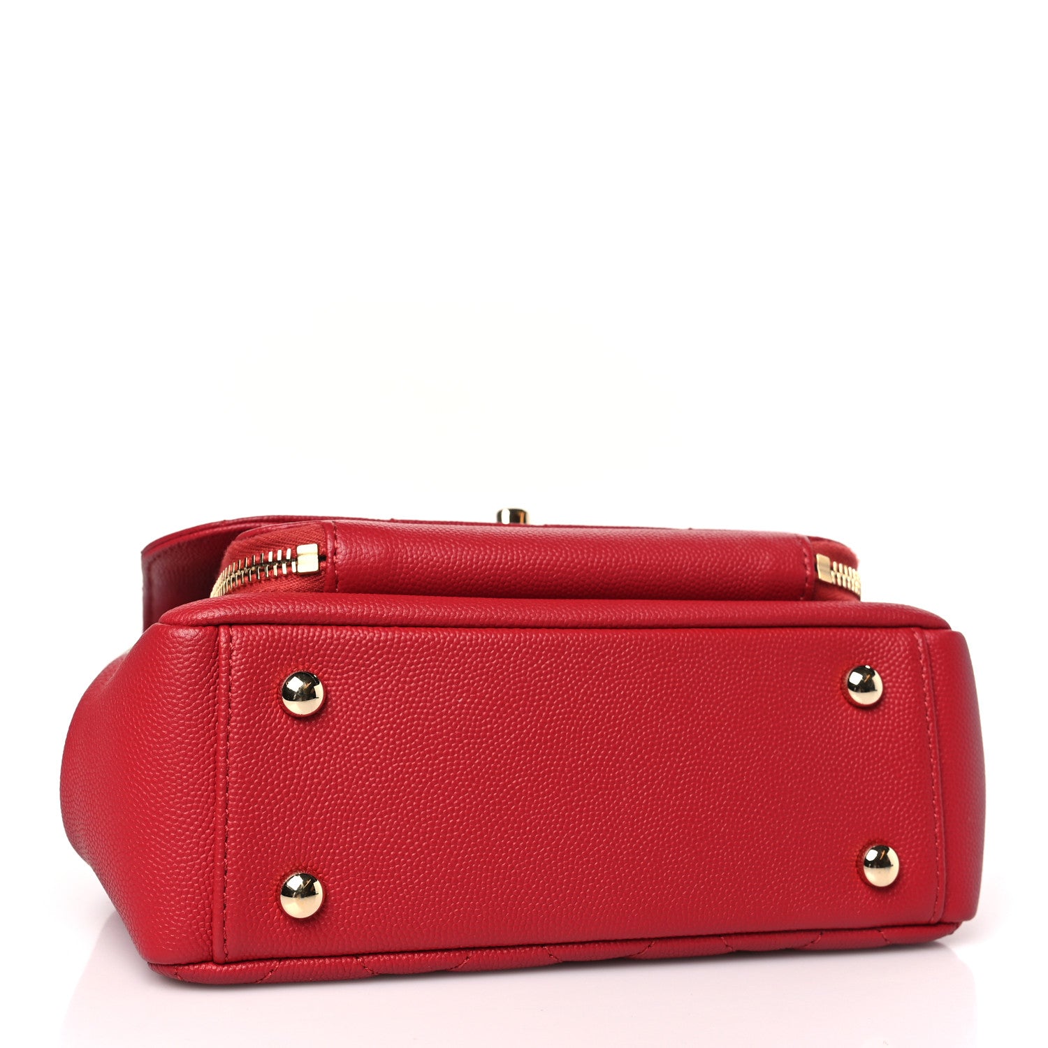 Chanel Caviar Quilted Small Business Affinity Flap Red 4 of 9