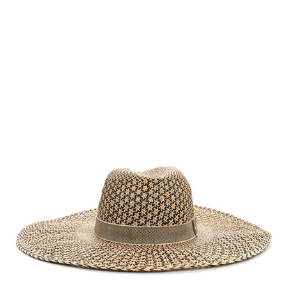 Hermes Chapeau Femme Etna Panama Hat 57 Naturel Black 5 of 11
