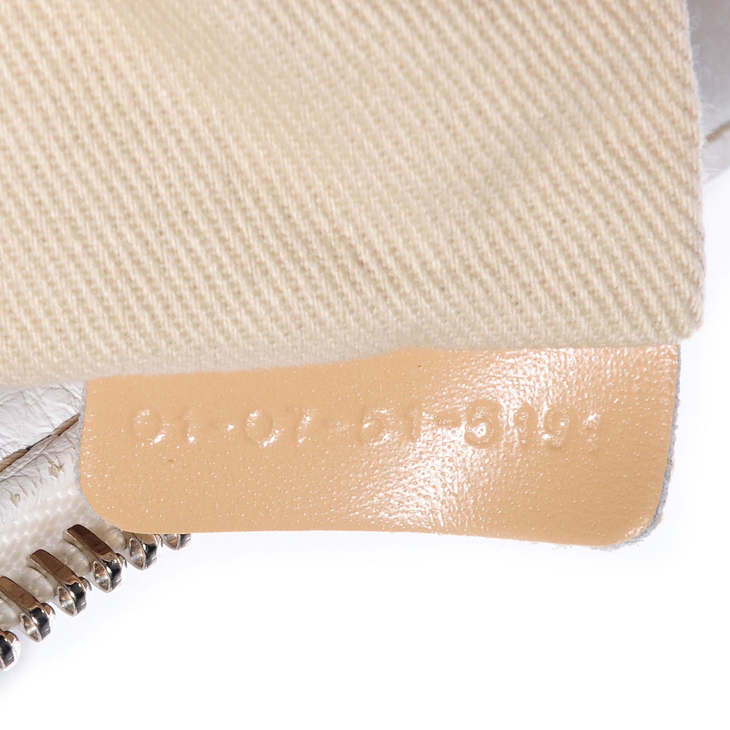 Leather Medium Paddington White