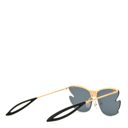Louis Vuitton Bohemian Vuittony Square Sunglasses Z1235E Silver Mirror 4 of 8