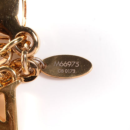 Louis Vuitton Acetate Hollow Flower Bag Charm Fuchsia 4 of 6