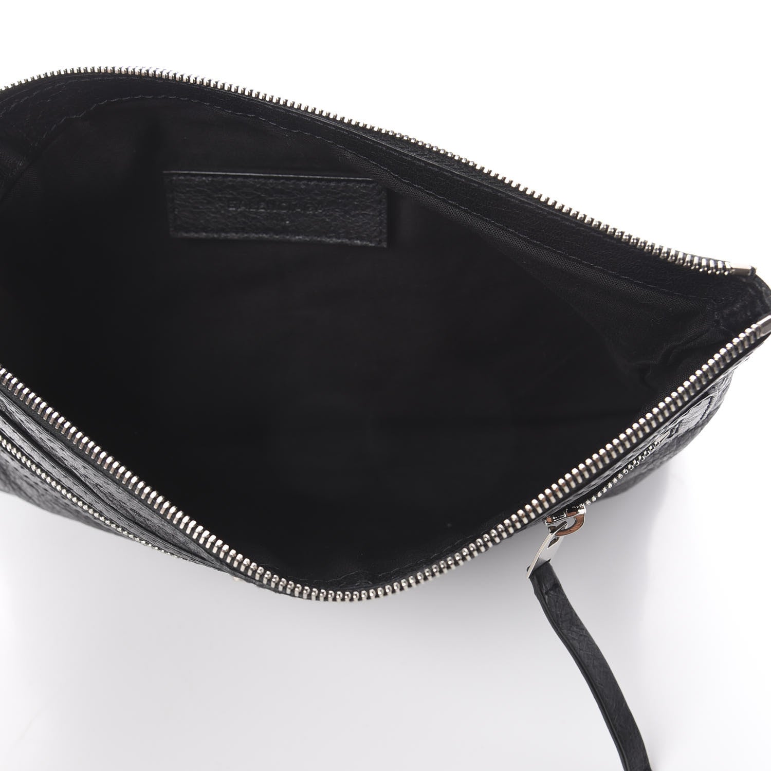 Balenciaga Agneau Arena Classic Hardware Medium Clip Black 4 of 6