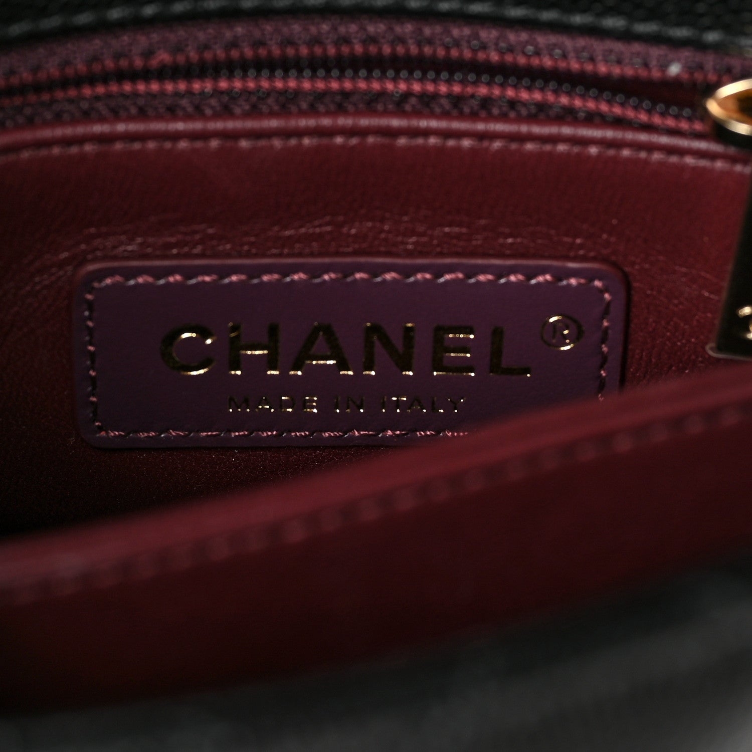 Chanel Caviar Quilted Extra Mini Coco Handle Flap Black 6 of 9