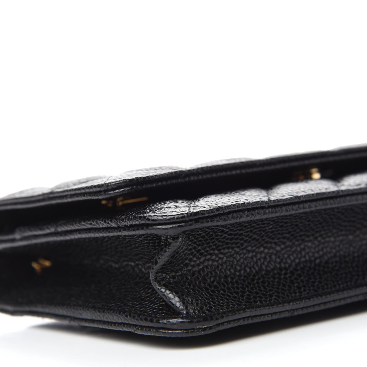 Chanel Caviar Quilted Wallet On Chain WOC Black 6 of 12