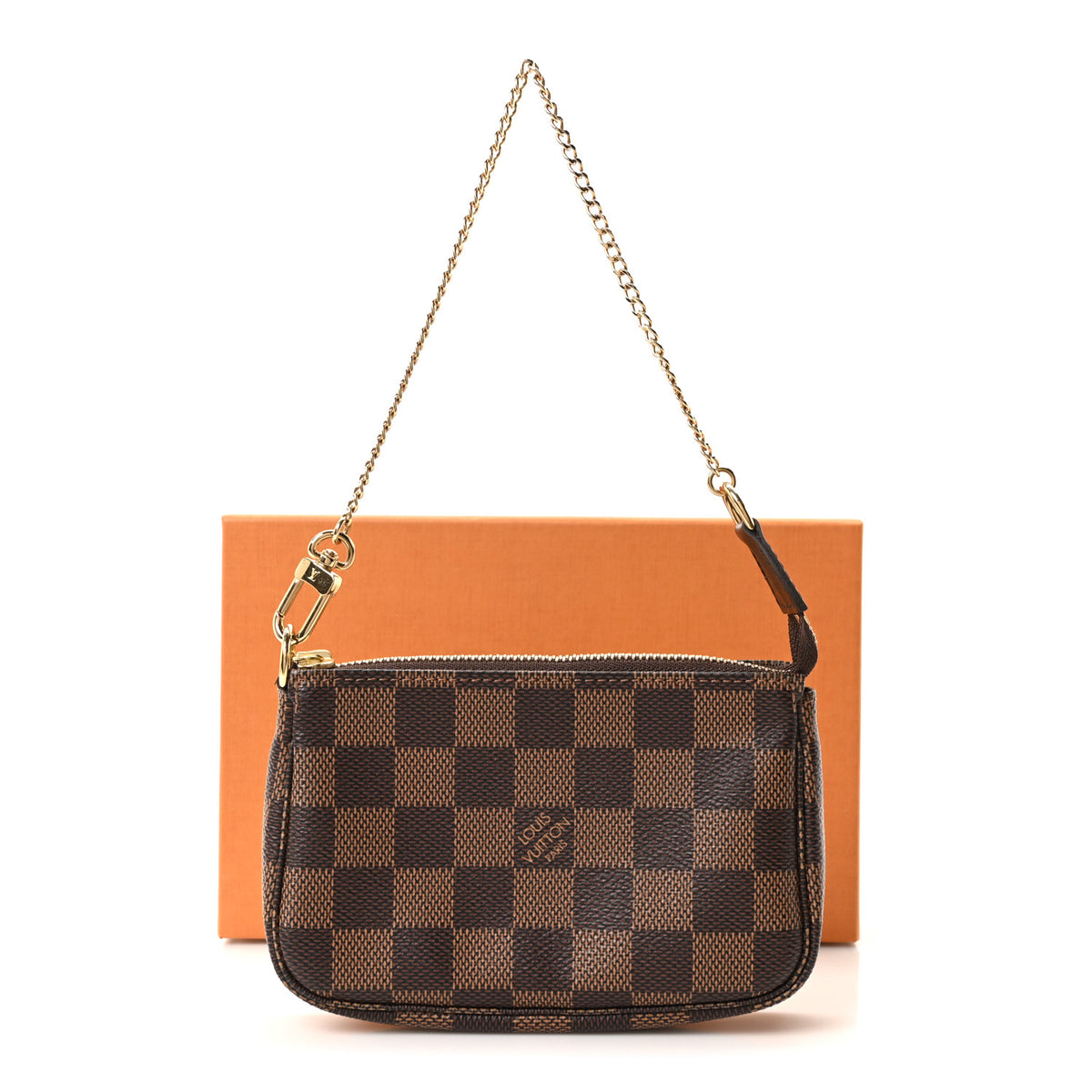 Louis Vuitton Damier Ebene Mini Pochette Accessories 10 of 10