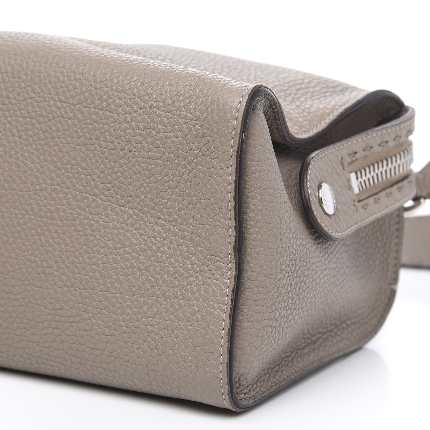 Fendi Cuoio Romano Selleria Lei Boston Tote Corda 10 of 10