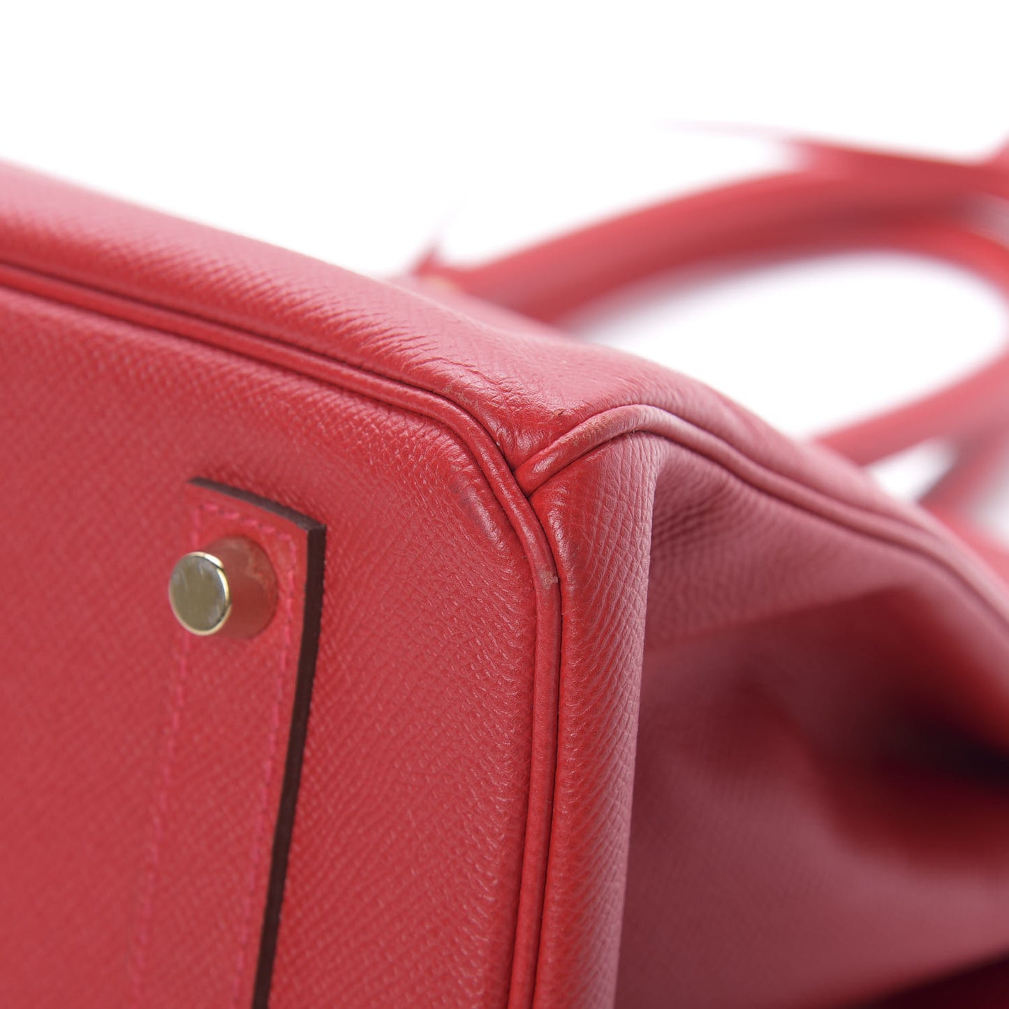 Epsom Birkin 35 Rouge Casaque