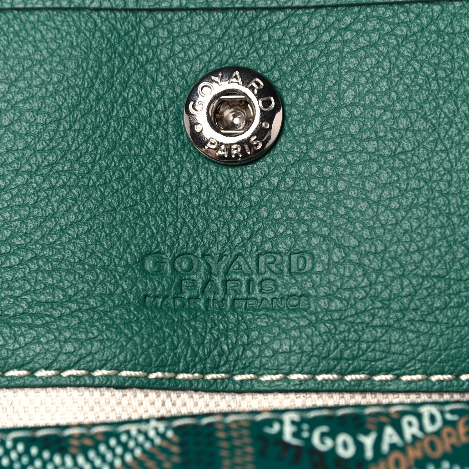 Goyard Goyardine Saint Louis GM Green 6 of 11