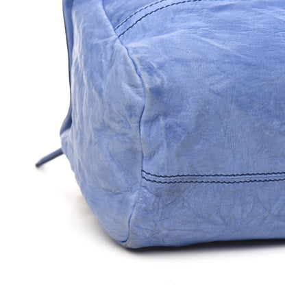 Givenchy Tumbled Sheepskin Medium Pandora Blue 7 of 11