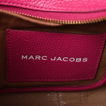 Marc Jacobs Grained Calfskin Small The Tote Bag Hot Pink 6 of 9