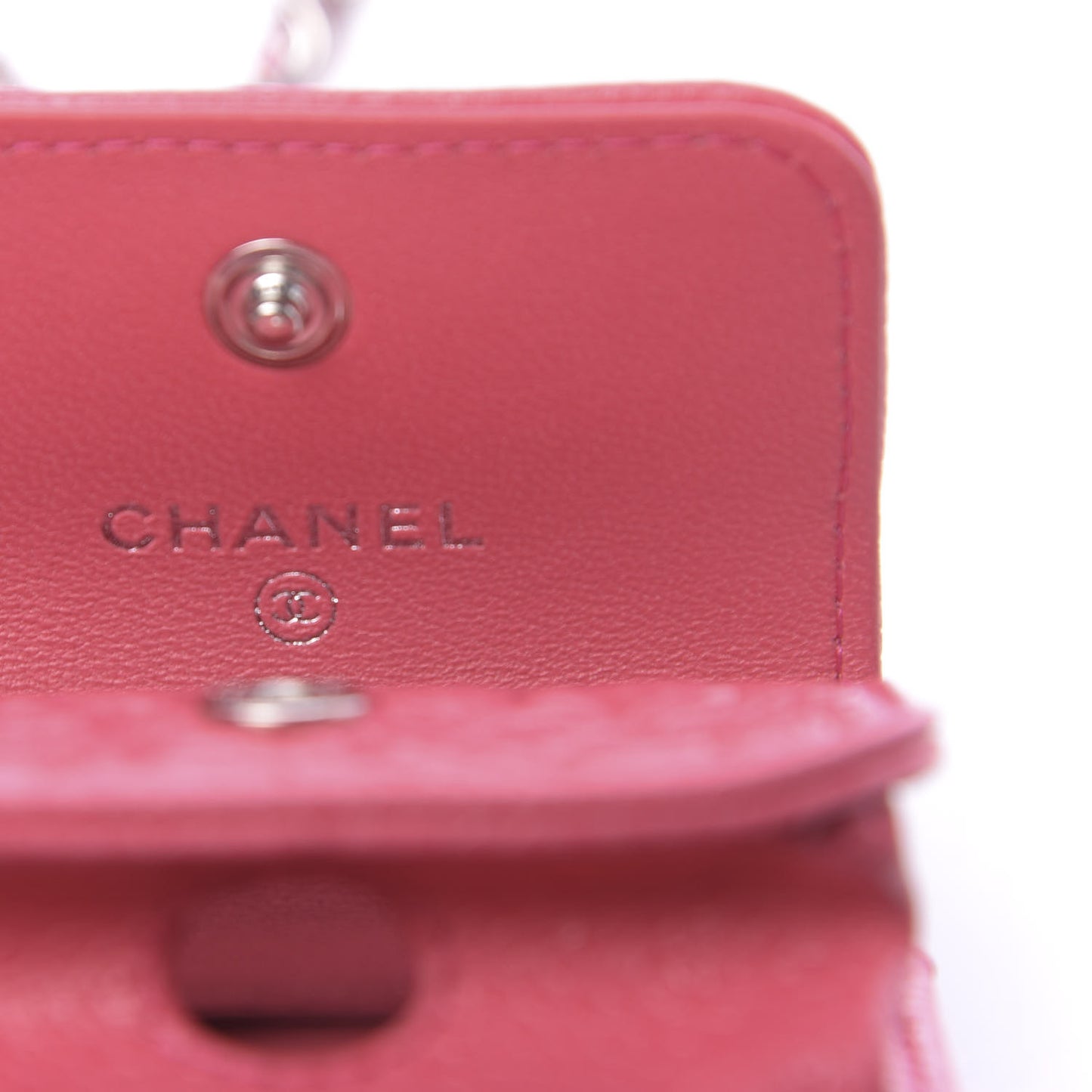 Caviar Camellia Embossed Airpods Case Pink
