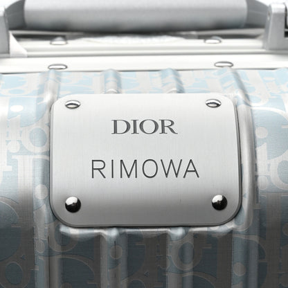 Christian Dior X RIMOWA Aluminum Gradient Cabin Luggage Blue Multi 5 of 12
