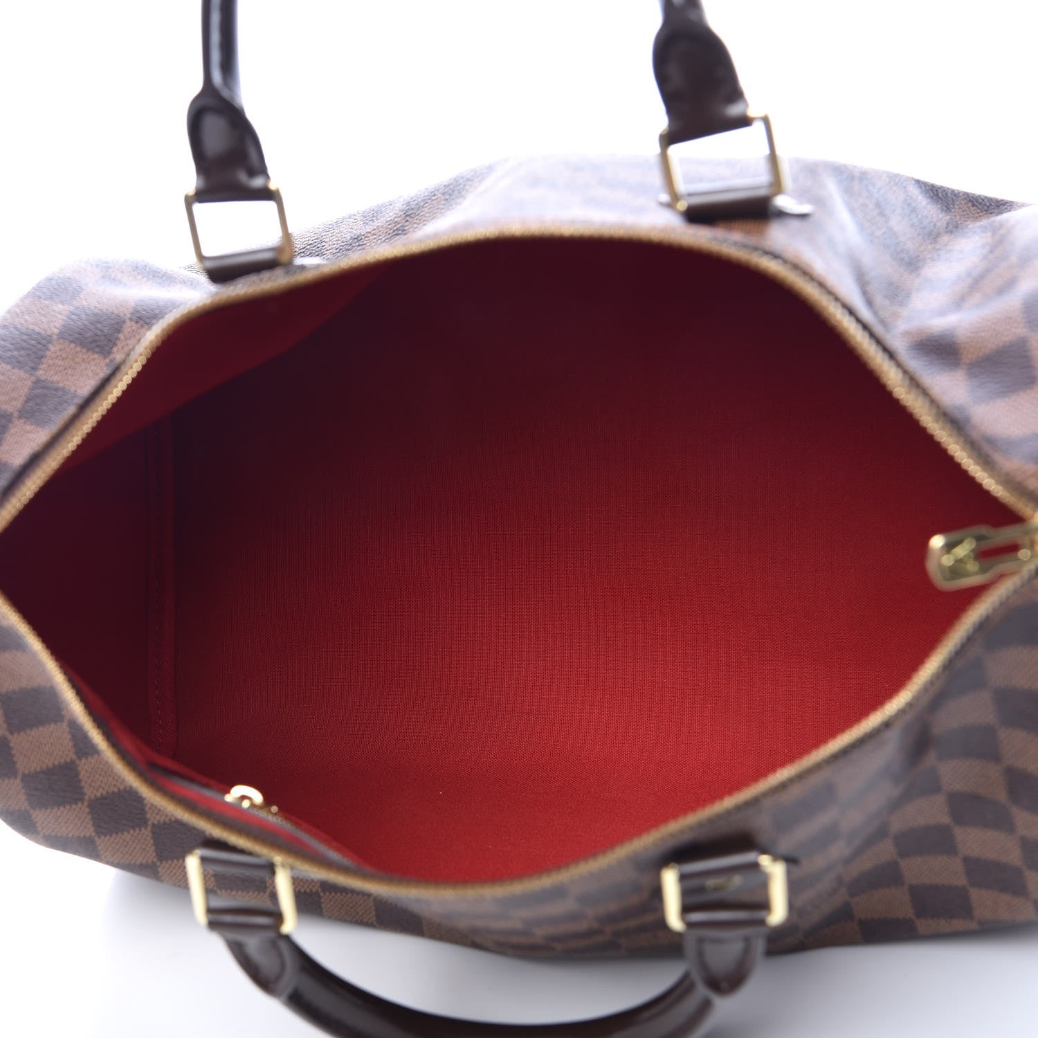 Louis Vuitton Damier Ebene Speedy Bandouliere 35 6 of 13