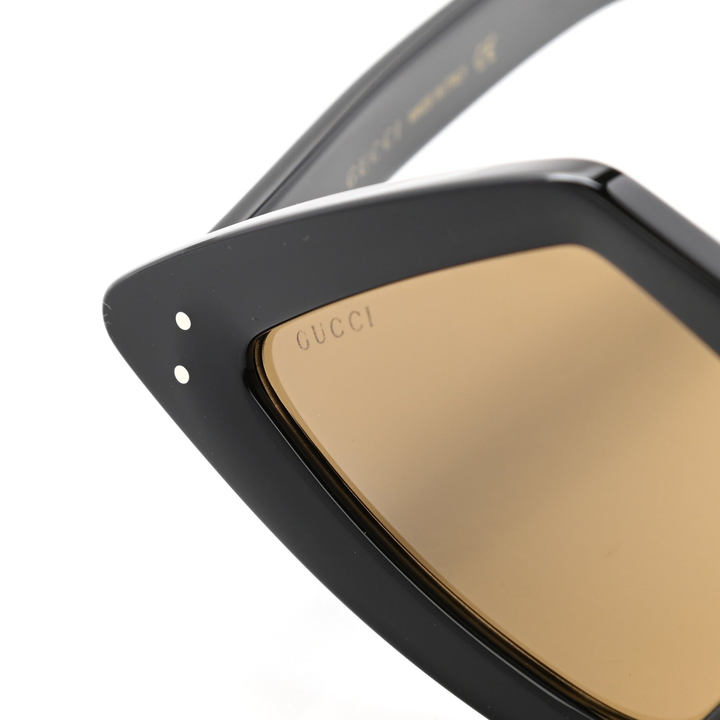 Acetate Geometric Sunglasses GG0496S Black