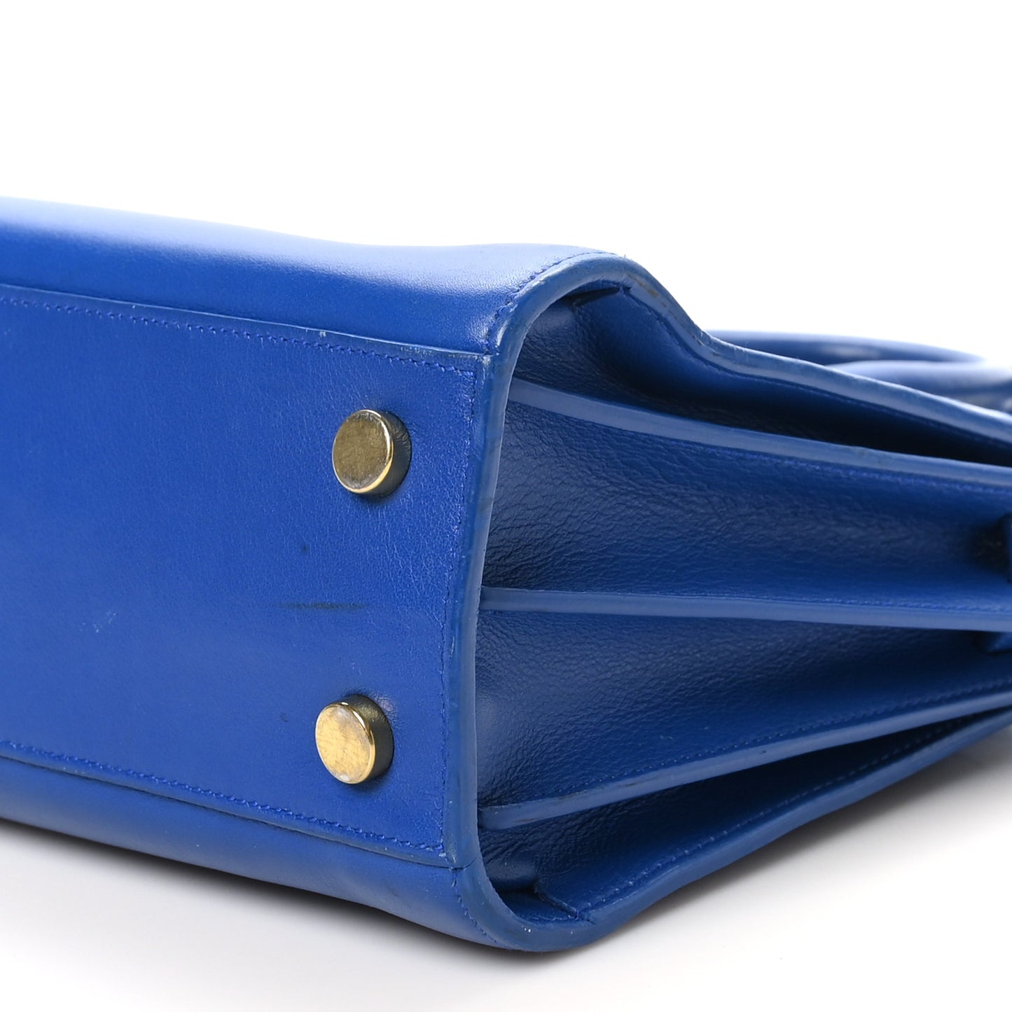 Calfskin Nano Sac De Jour Royal Blue