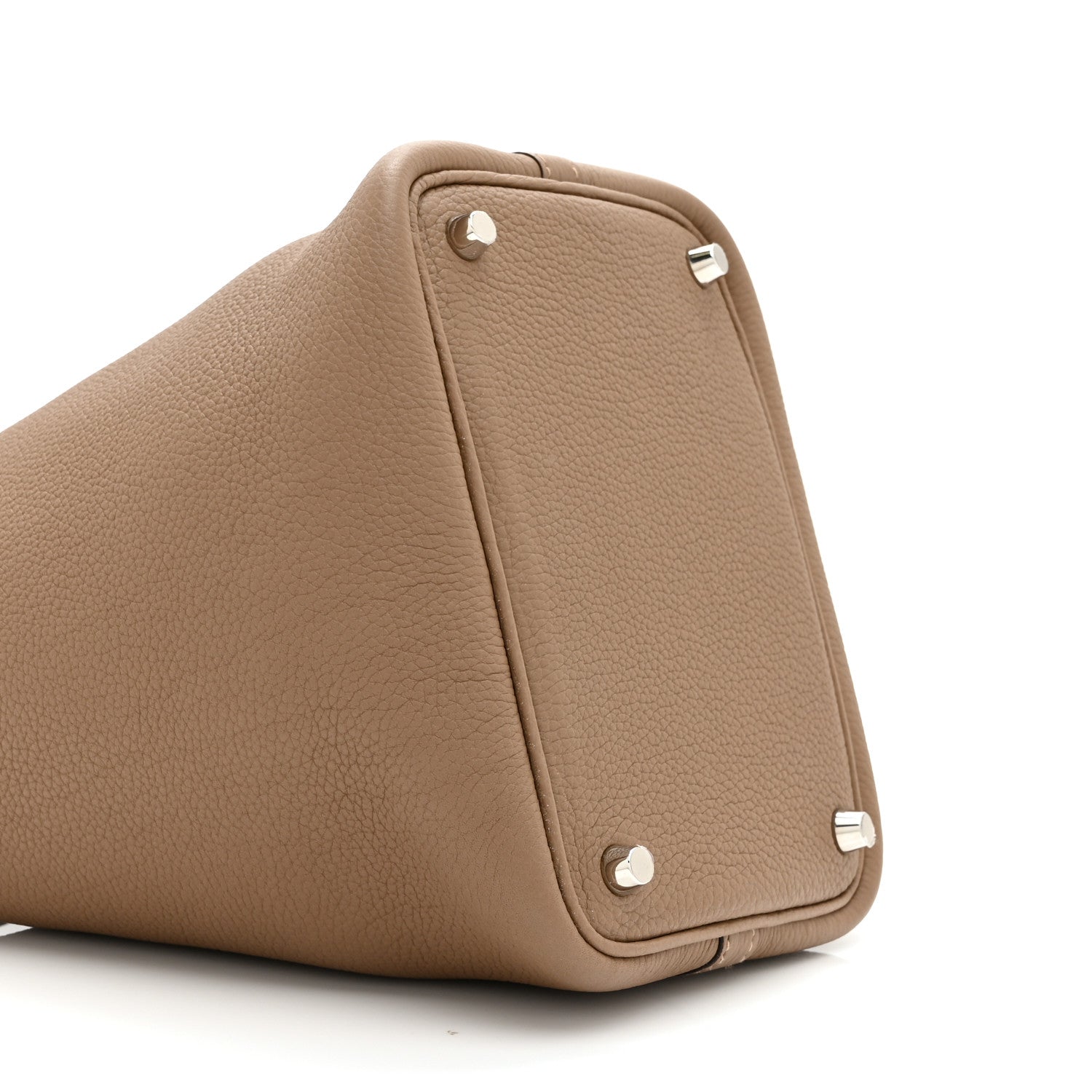 Hermes Taurillon Maurice Picotin Lock 18 PM Beige De Weimar 9 of 11