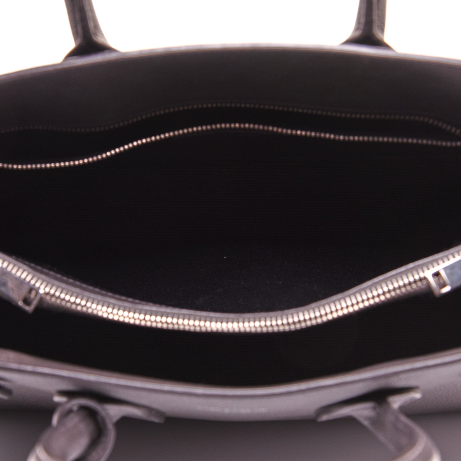 Saint Laurent Grained Calfskin Small Sac De Jour Coal 5 of 11