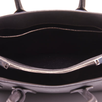 Saint Laurent Grained Calfskin Small Sac De Jour Coal 5 of 11