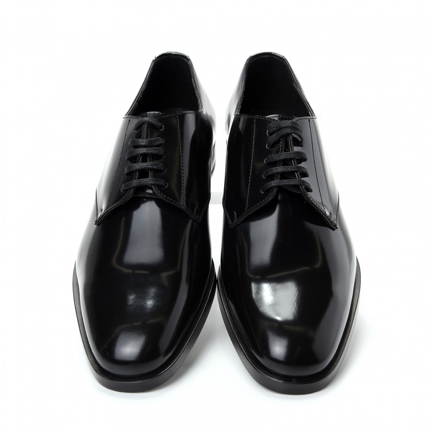 Saint Laurent Patent Calfskin Montaigne 25 Uniform 38 Black 5 of 11