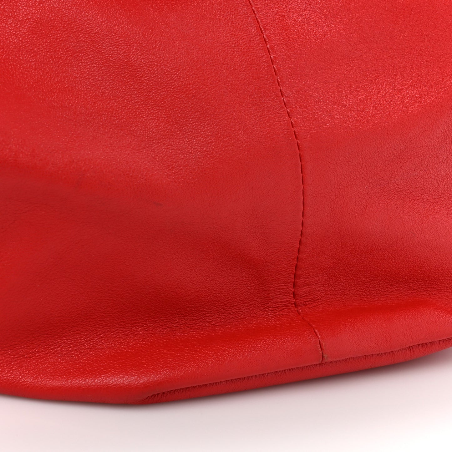 Calfskin Mini Double Knot Bag Red