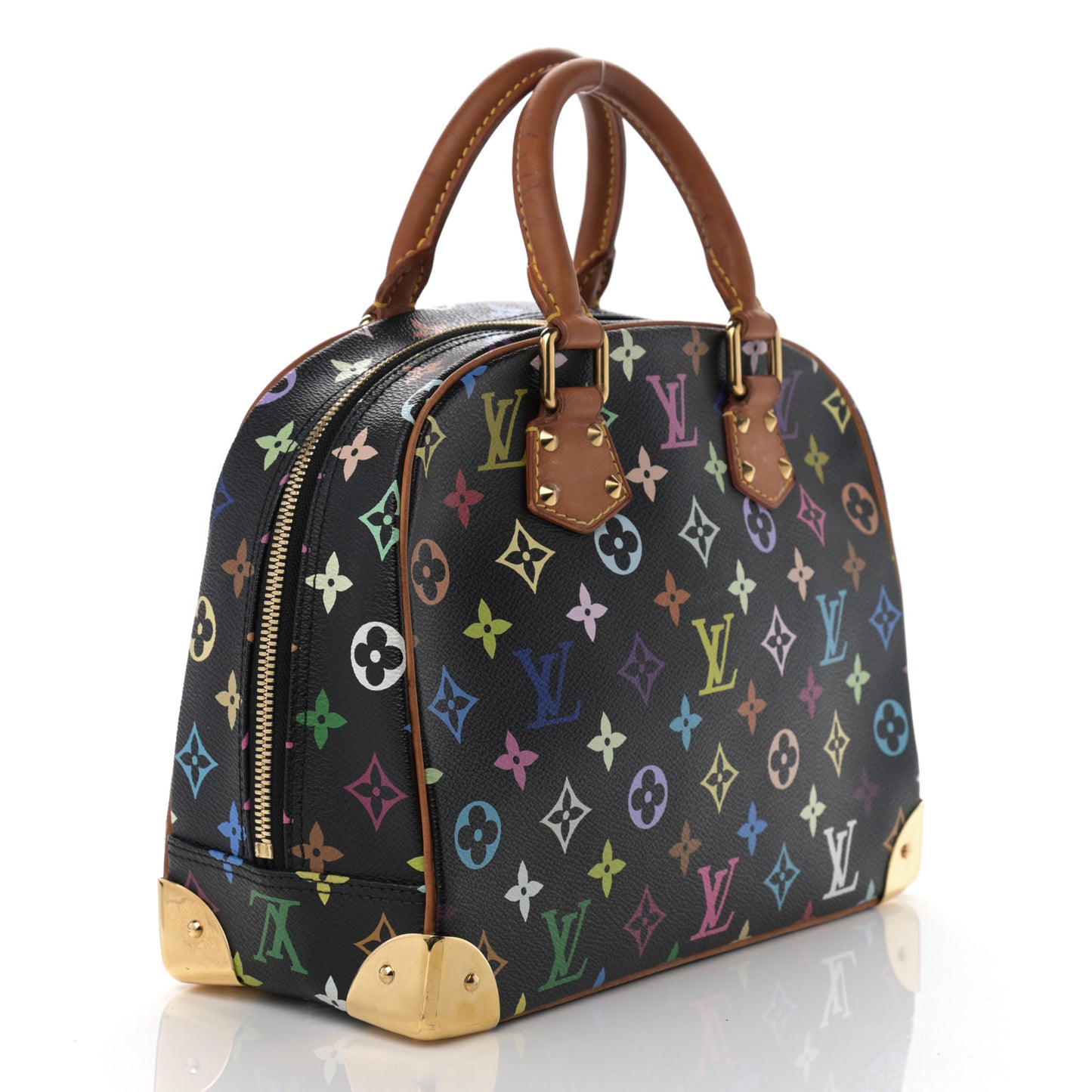 Monogram Multicolor Trouville Black
