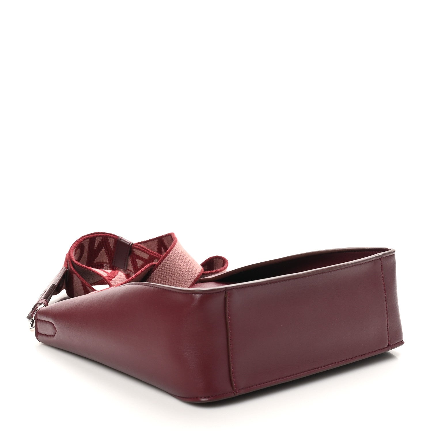 Stella McCartney Eco Alter Nappa Perforated Logo Mini Crossbody Wine 4 of 9