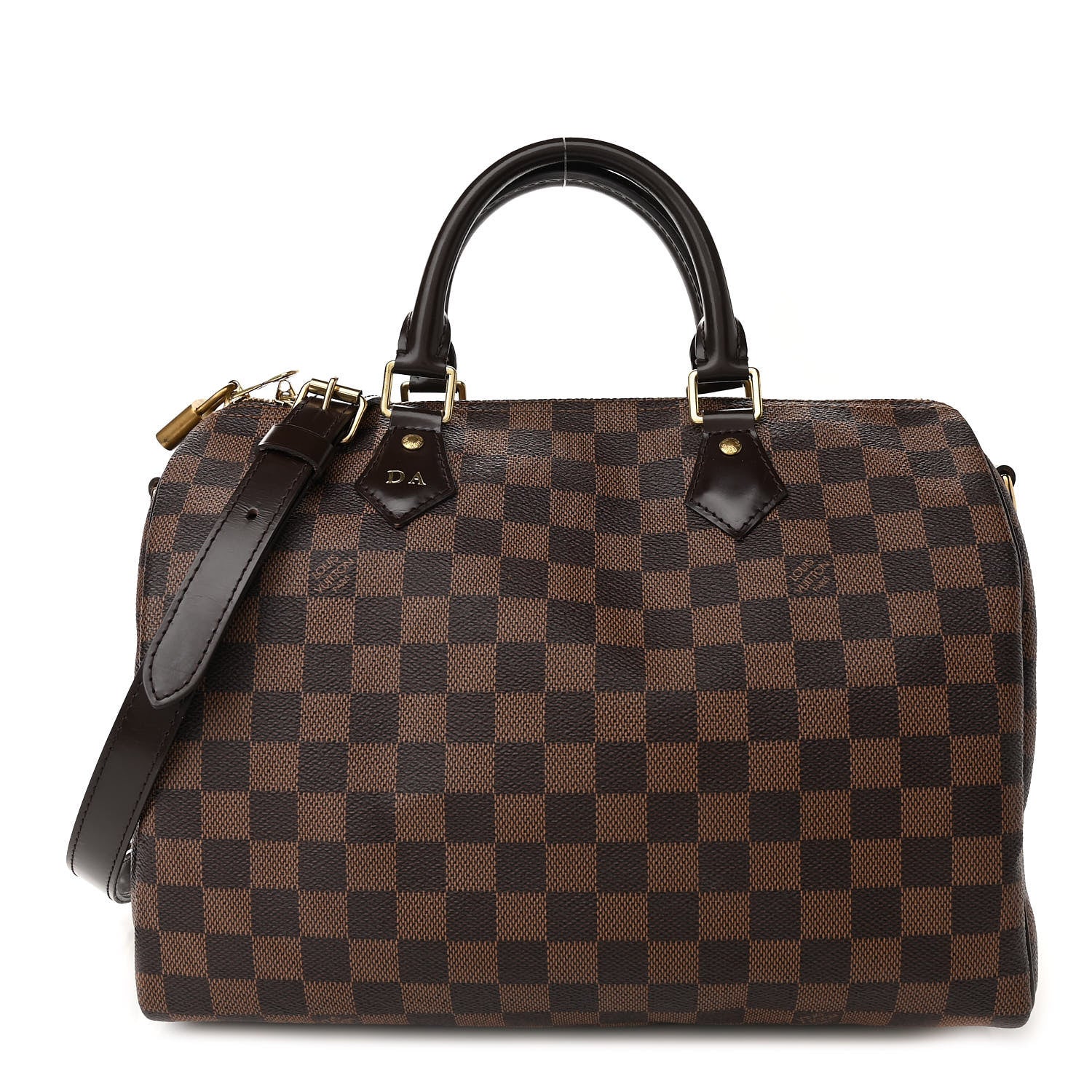 Louis Vuitton Damier Ebene Speedy Bandouliere 30 1 of 10